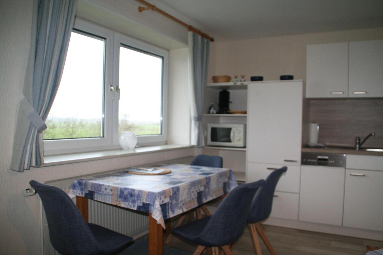 Ferienhof-Carstensen-Wohnung-Leuchtturm Süderende Exterior foto