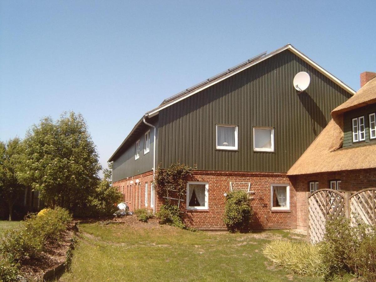 Ferienhof-Carstensen-Wohnung-Leuchtturm Süderende Exterior foto